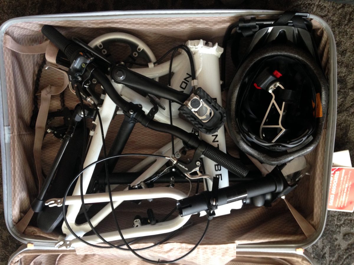 How I Packed My Folding Bike Into a 29Inch Suitcase Off the Blueprint